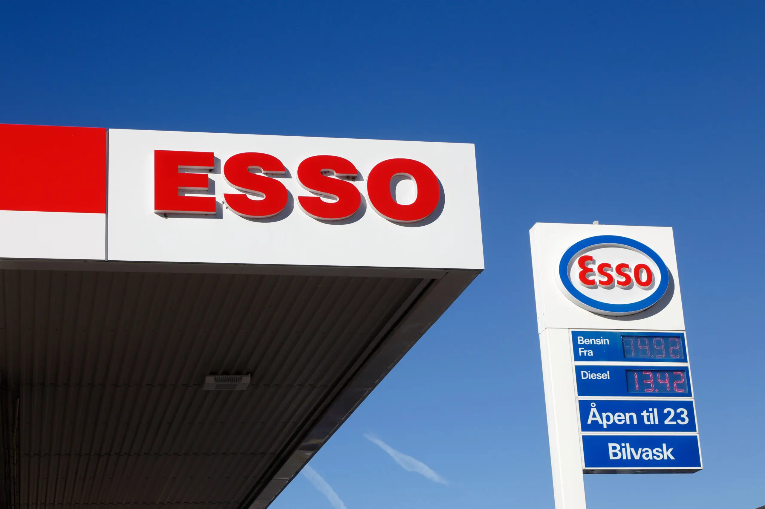 ESSO Petrol station picture