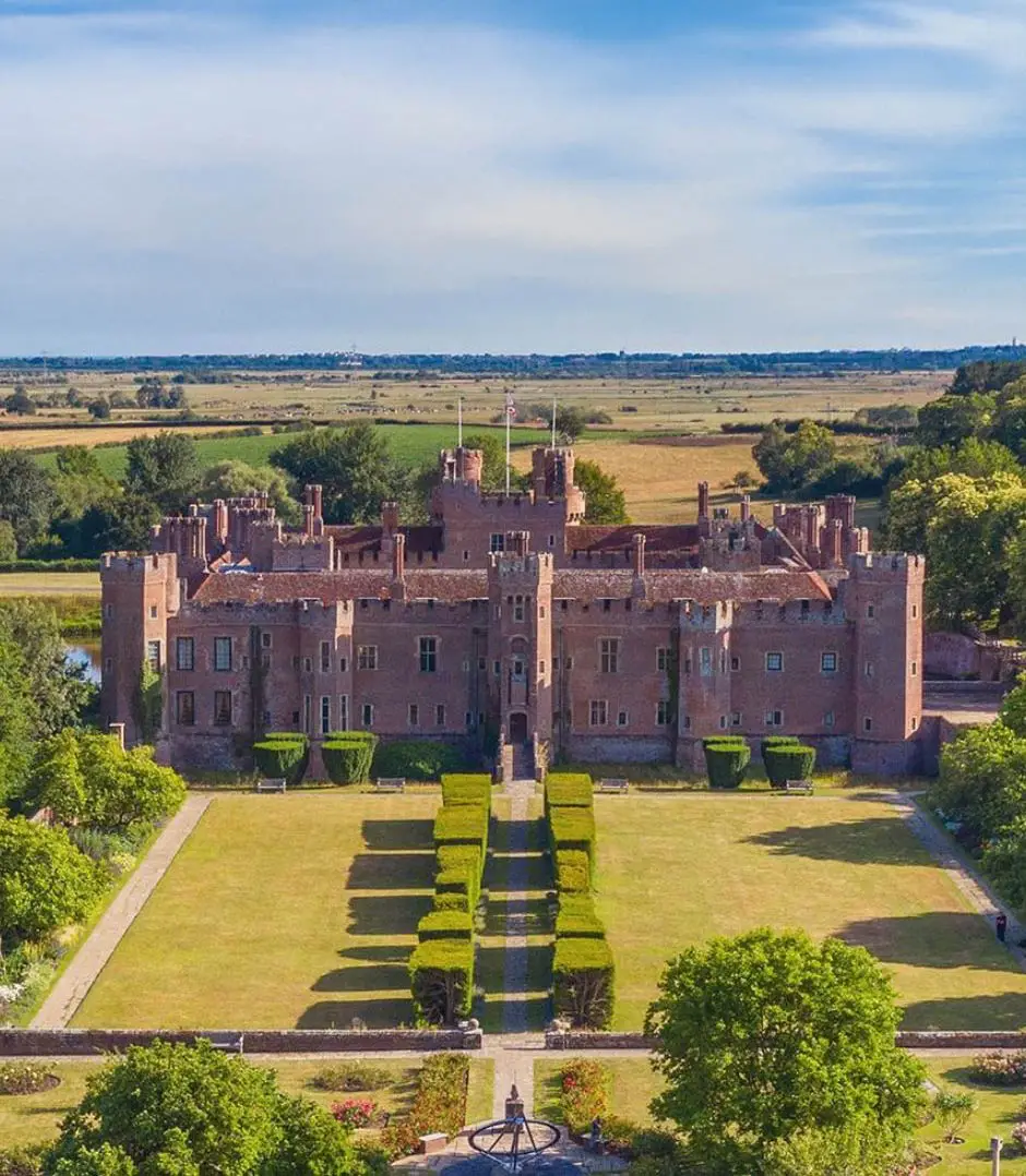 Herstmonceux Castle in the UK